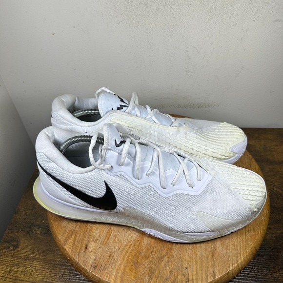 Nike Court Zoom Vapor Cage 4 Rafa Tennis Shoes White Mens Size 14 DD1579-124